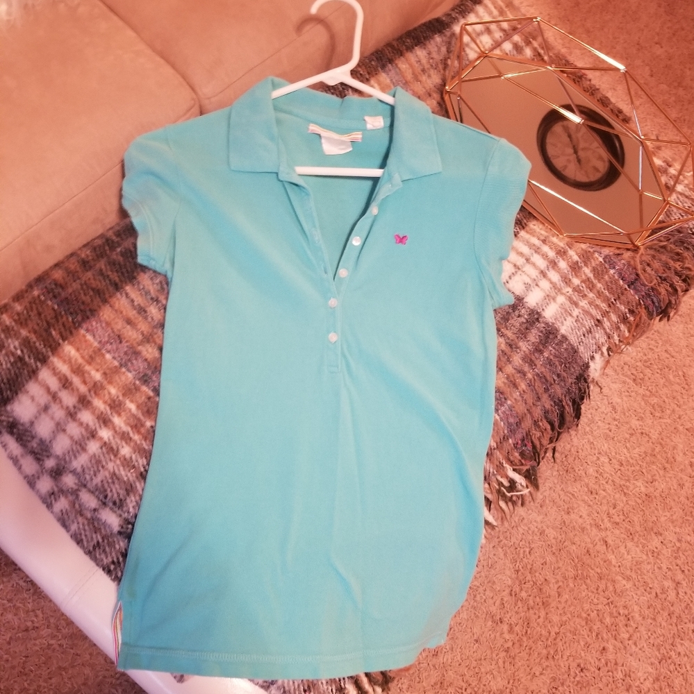 Button-up polo